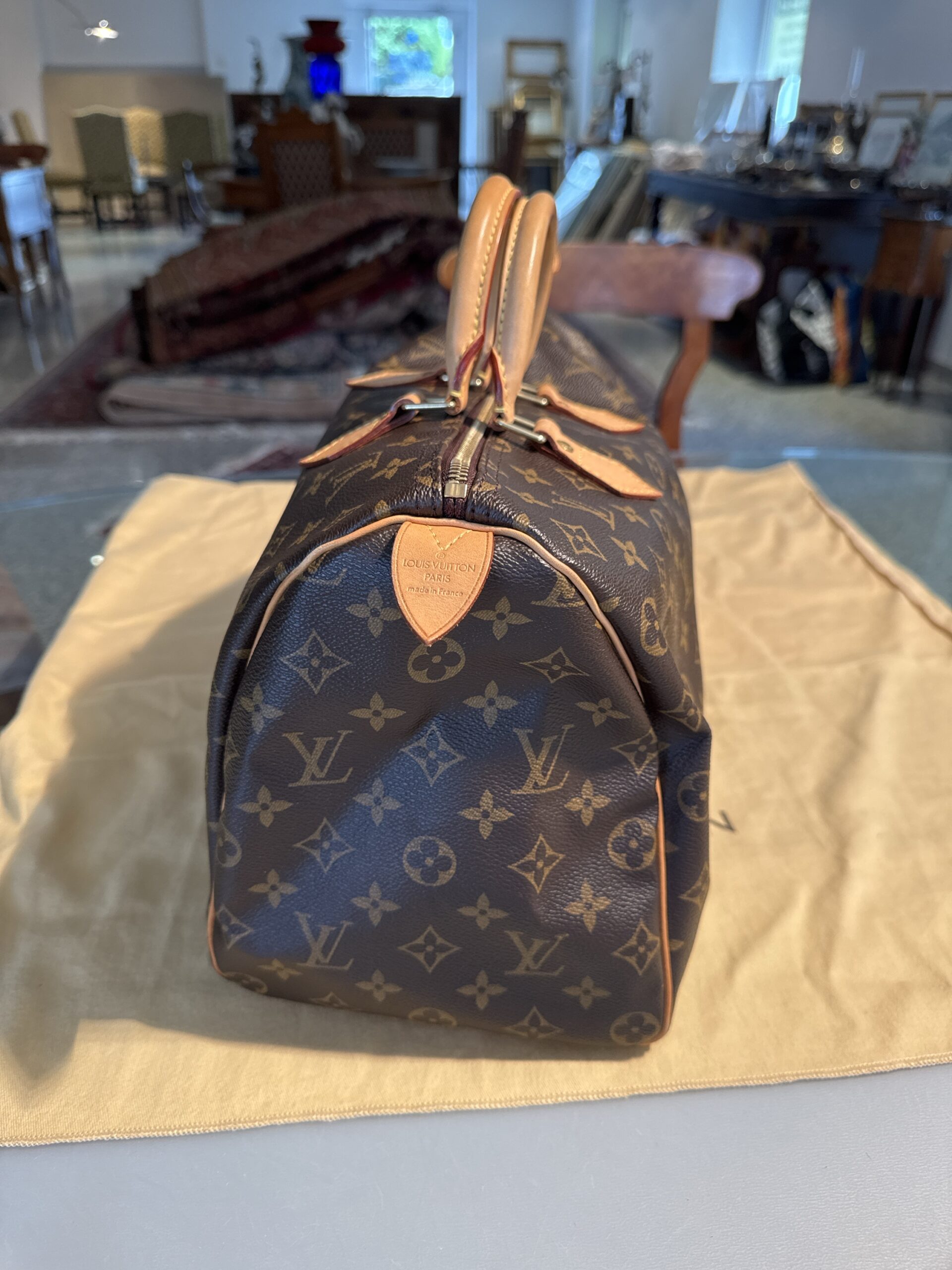 Louis Vuitton Speedy Bandouliere 35 Monogram Auktions