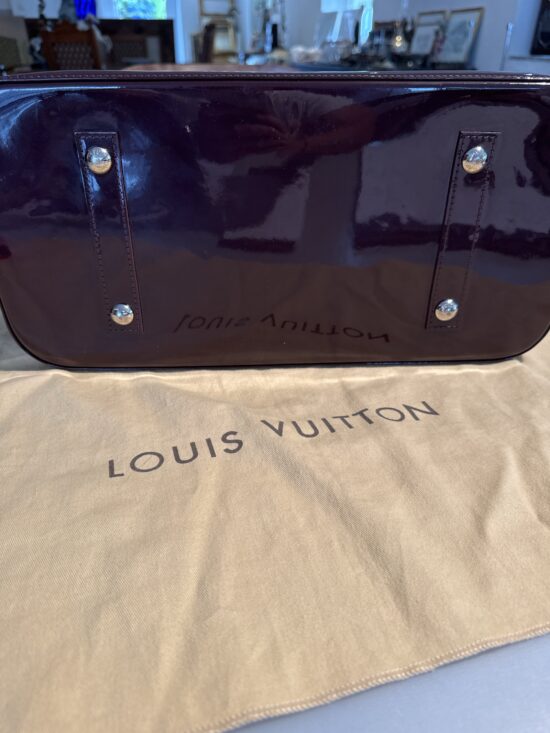 Louis Vuitton Epi Alma GM Handtasche Lila Dunkelviolett – Bild 2